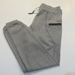 ASRV Mens Gray Jogger Sweatpants Technical Sportswear Aesthetic Revolution Large